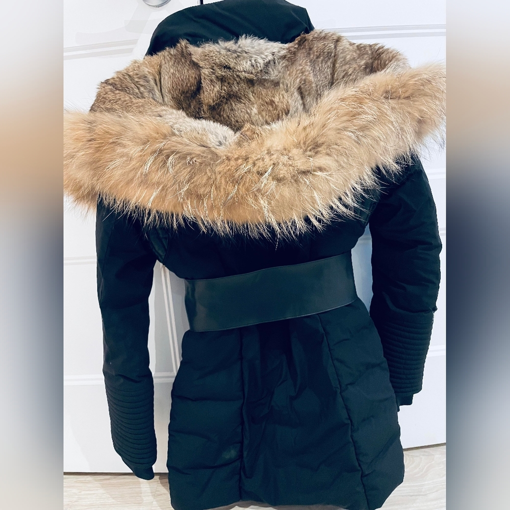 Like new - WOMENS RUDSAK MODA BLACK/NATURAL FUR XS - Picture 6 of 11